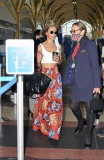 MAGGIE Q Arrives at Reagan National Airport in Arlington 08/18/2021