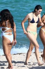 MAIA REFFICO and ALISHA BOE in Bikinia on the Beach in Miami 07/31/2021