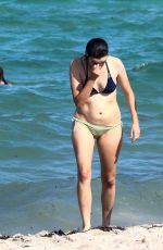 MAIA REFFICO and ALISHA BOE in Bikinia on the Beach in Miami 07/31/2021