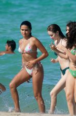 MAIA REFICCO and Friends in Bikinis at a Beach in Miami 08/05/2021