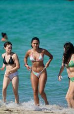 MAIA REFICCO and Friends in Bikinis at a Beach in Miami 08/05/2021