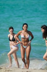 MAIA REFICCO and Friends in Bikinis at a Beach in Miami 08/05/2021