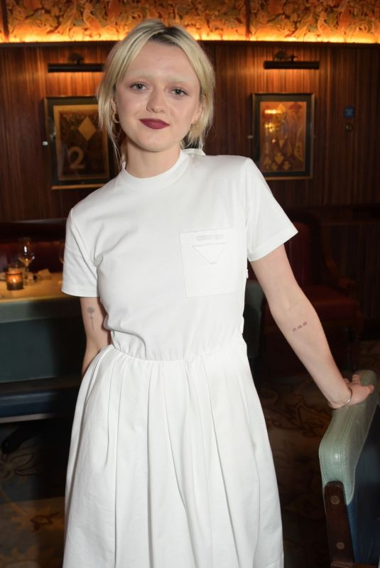 MAISIE WILLIAMS Hosts a Dinner to Celebrate Launch of New Film Production Company Rapt in London 08/02/2021