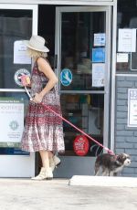 MALIN AKERMAN at a Pet Store in Los Feliz 08/16/2021