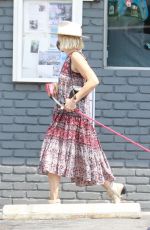 MALIN AKERMAN at a Pet Store in Los Feliz 08/16/2021