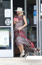 MALIN AKERMAN at a Pet Store in Los Feliz 08/16/2021
