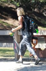 MALIN AKERMAN Out at Griffith Park in Los Angeles 08/10/2021