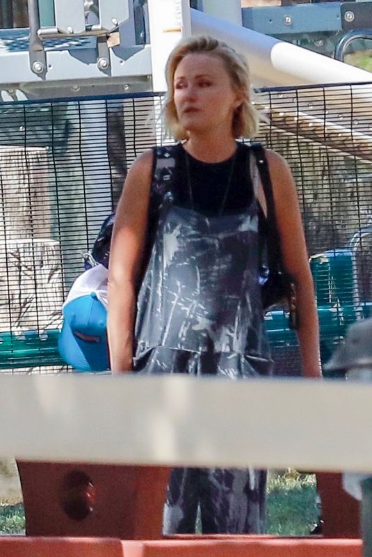MALIN AKERMAN Out at Griffith Park in Los Angeles 08/10/2021
