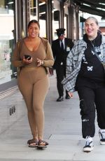MALIN ANDERSSON Out Shopping at Harrods in London 08/07/2021