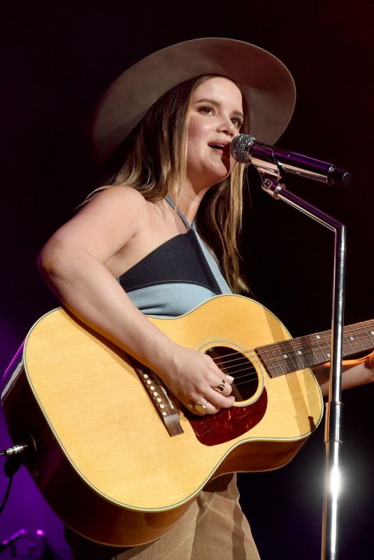 MAREN MORRIS Performs at ACM Party for a Cause in Nashville 08/24/2021