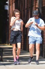 MARGARET QUALLEY and Jack Antonoff Out in New York 08/14/2021