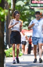 MARGARET QUALLEY and Jack Antonoff Out in New York 08/14/2021