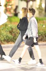 MARGOT ROBBIE and Rami Malek Out for Dinner in Beverly Hills 08/24/2021
