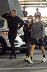 MARGOT ROBBIE and Rami Malek Out for Dinner in Beverly Hills 08/24/2021