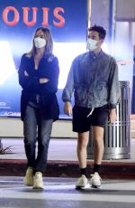 MARGOT ROBBIE and Tom Ackerley Out for Dinner with Rami Malek in Beverly Hills 08/24/2021