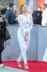 MARGOT ROBBIE Arrives at The Suicide Squad Premiere at Regency Village Theatre 08/02/2021