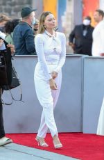 MARGOT ROBBIE Arrives at The Suicide Squad Premiere at Regency Village Theatre 08/02/2021