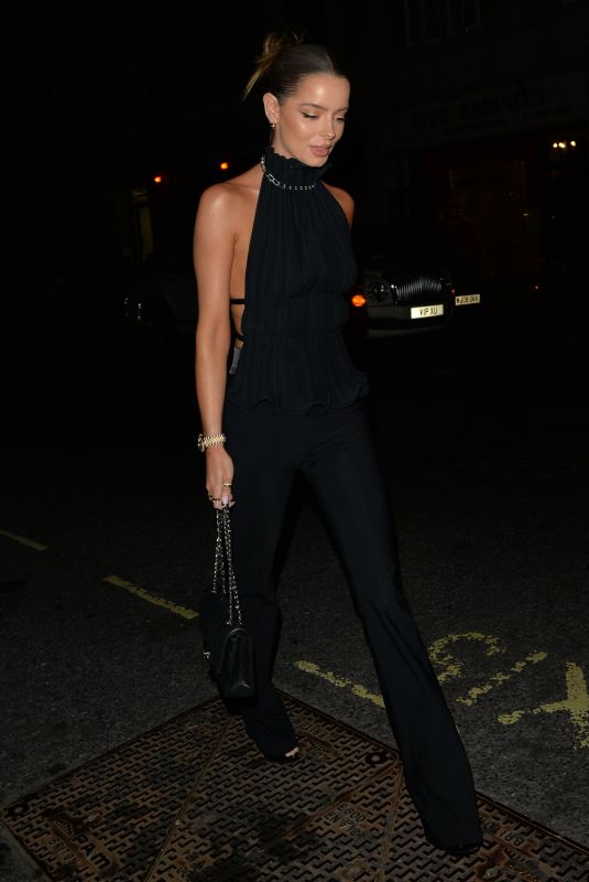 MAURA HIGGINS at Novikov in London 08/23/2021