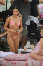 MAYA HAWKE in Swimsuit on the Set of Strangers in Miami Beach 08/02/2021 