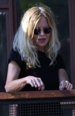 MEG RYAN Out for Coffee in West Hollywood 08/25/2021