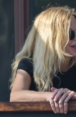 MEG RYAN Out for Coffee in West Hollywood 08/25/2021
