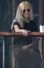 MEG RYAN Out for Coffee in West Hollywood 08/25/2021