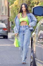MEGAN FOX in Double Denim Out in Brentwood 08/29/2021