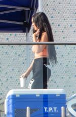 MEGAN FOX on the Set of a Music Video in Los Angeles 08/11/2021