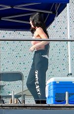 MEGAN FOX on the Set of a Music Video in Los Angeles 08/11/2021
