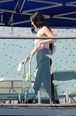 MEGAN FOX on the Set of a Music Video in Los Angeles 08/11/2021