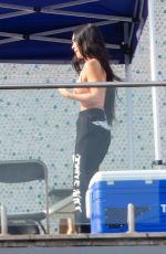 MEGAN FOX on the Set of a Music Video in Los Angeles 08/11/2021