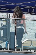 MEGAN FOX on the Set of a Music Video in Los Angeles 08/11/2021