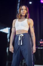 MELANIE CHISHOLMS Performs at Bear Grylls Gone Wild Festival in Exeter 08/29/2021
