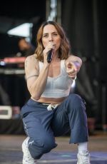 MELANIE CHISHOLMS Performs at Bear Grylls Gone Wild Festival in Exeter 08/29/2021