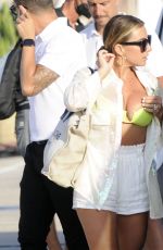 MELANIE COLLINS in Bikini and Alex Rodriguez on Vacation in Ibiza 07/29/2021