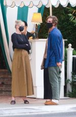 MELANIE GRIFFITH Celebrates Her 64th Birthday with Saughter STELLA BANDERAS in West Hollywood 08/09/2021