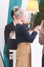 MELANIE GRIFFITH Celebrates Her 64th Birthday with Saughter STELLA BANDERAS in West Hollywood 08/09/2021