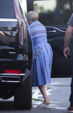 MICHELLE WILLIAMS on the Set of Her New Movie in Los Angeles 08/09/2021