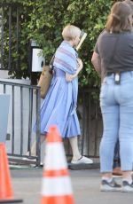 MICHELLE WILLIAMS on the Set of Her New Movie in Los Angeles 08/09/2021