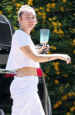 MILEY CYRUS Out and About in Malibu 08/05/2021