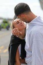 MILLIE GRACE COURT Arrives at Stansted Airport 08/25/2021