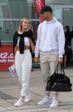 MILLIE GRACE COURT Arrives at Stansted Airport 08/25/2021