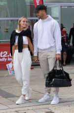 MILLIE GRACE COURT Arrives at Stansted Airport 08/25/2021