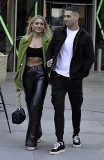 MOILLY SMITH ArrivEs at Klarna Party on Deansgate in Manchester 08/12/2021
