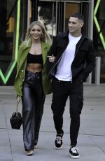 MOILLY SMITH ArrivEs at Klarna Party on Deansgate in Manchester 08/12/2021