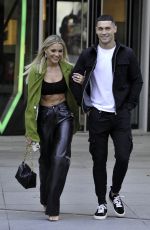 MOILLY SMITH ArrivEs at Klarna Party on Deansgate in Manchester 08/12/2021