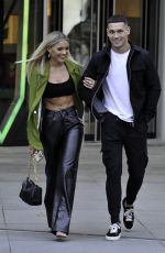 MOILLY SMITH ArrivEs at Klarna Party on Deansgate in Manchester 08/12/2021