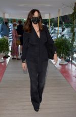 MONICA BELLUCCI Arrives at Dolce & Gabbana Event in Venice 08/28/2021