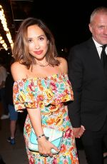 MYLEENE KLASS and Simon Motson at Jersey Boys Gala Night in London 08/17/2021