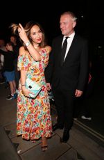 MYLEENE KLASS and Simon Motson at Jersey Boys Gala Night in London 08/17/2021